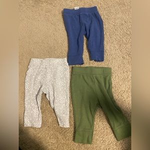 3-6 months baby pants bundle